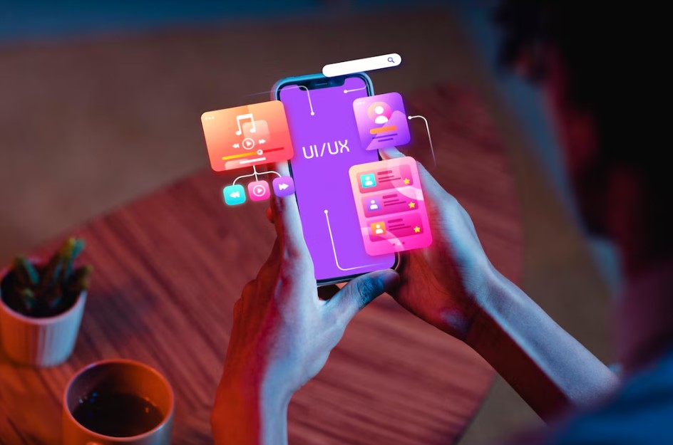 Conceito de velocidade, segurança e experiência de usuário em interfaces digitais.